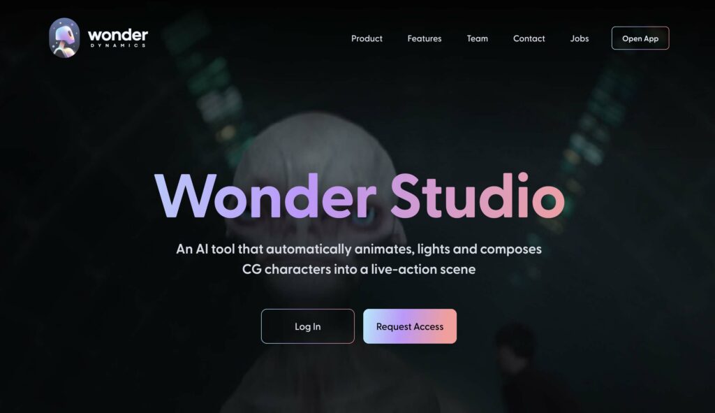 Wonder Studio ai tool