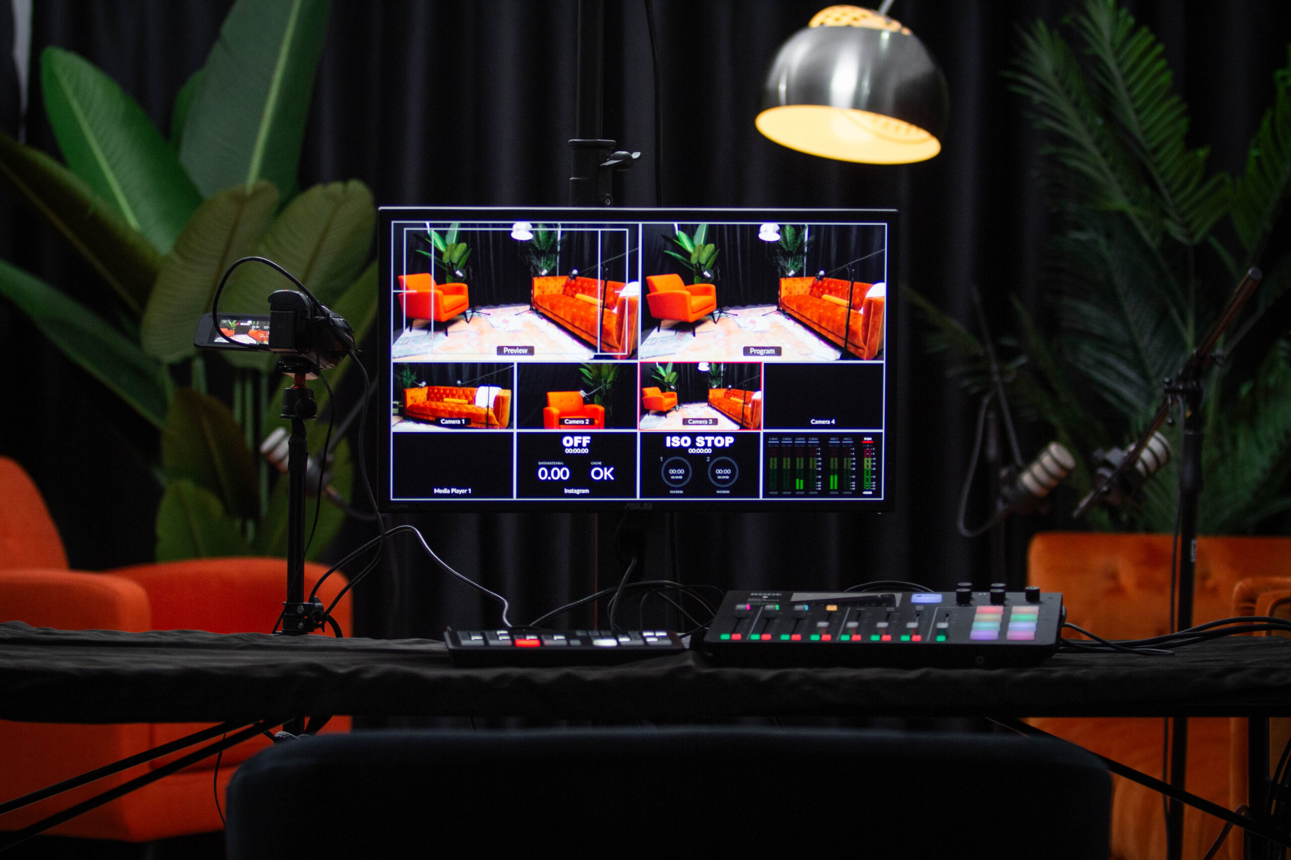 Studio de podcast Brigade Web à Trois-Rivières