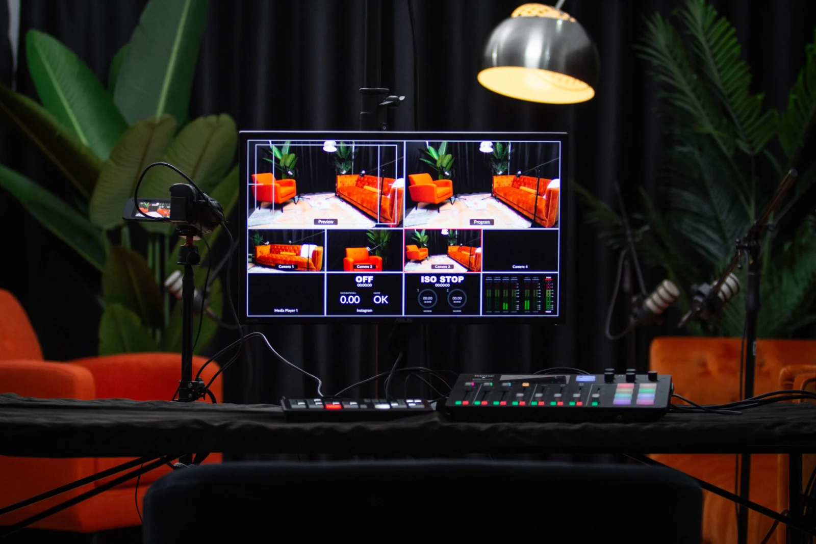 Studio de podcast Brigade Web à Trois-Rivières